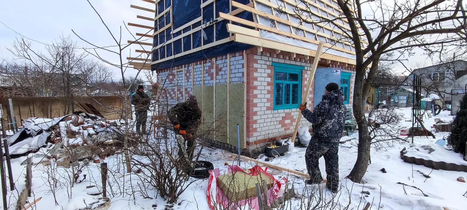 Ремонт кровли частного дома — работа бригады Опыт Строй