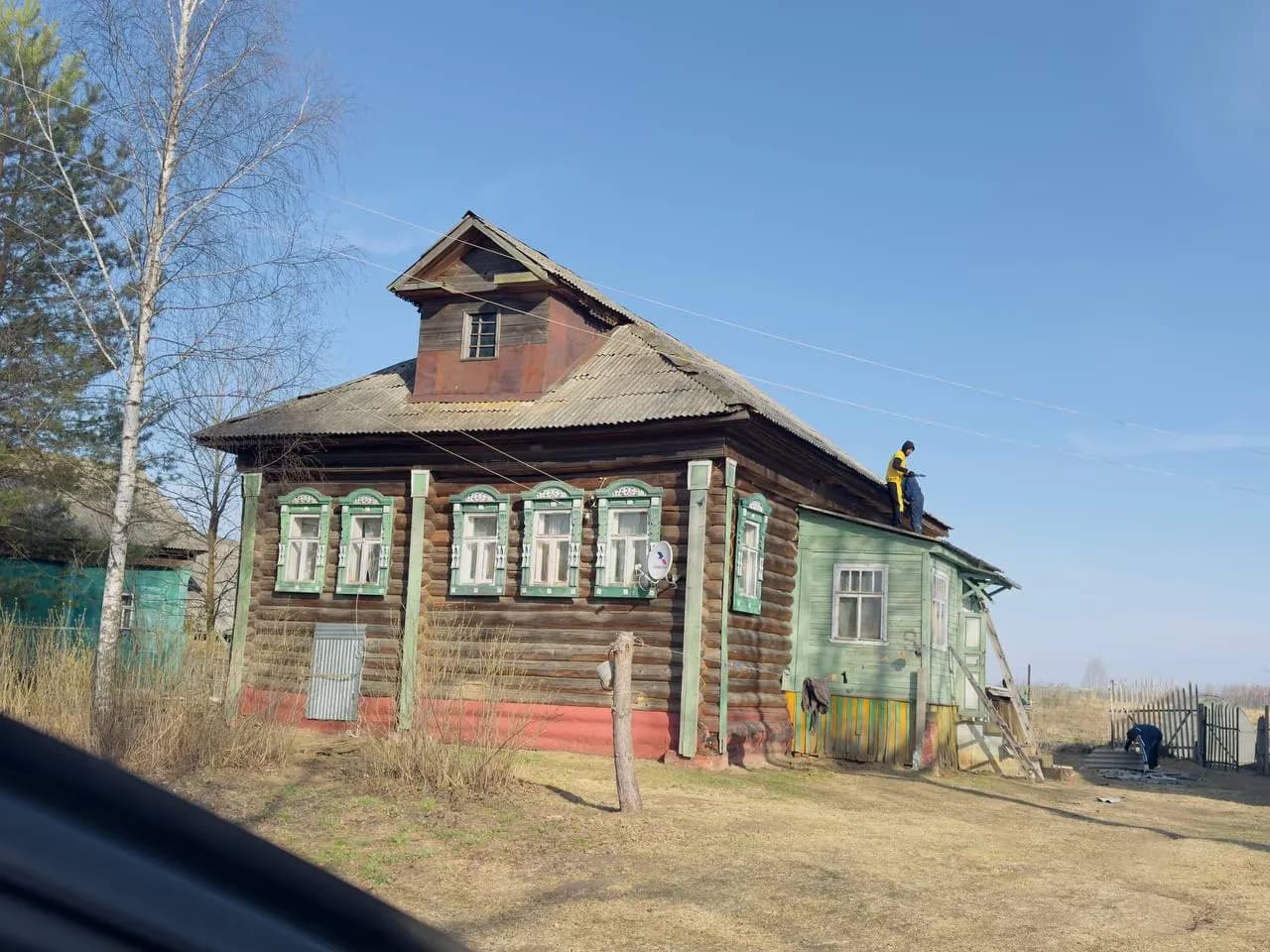 Реставрация дома — пример работы бригады Опыт Строй